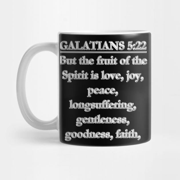 Galatians 5:22 King James Version (KJV) by Holy Bible Verses